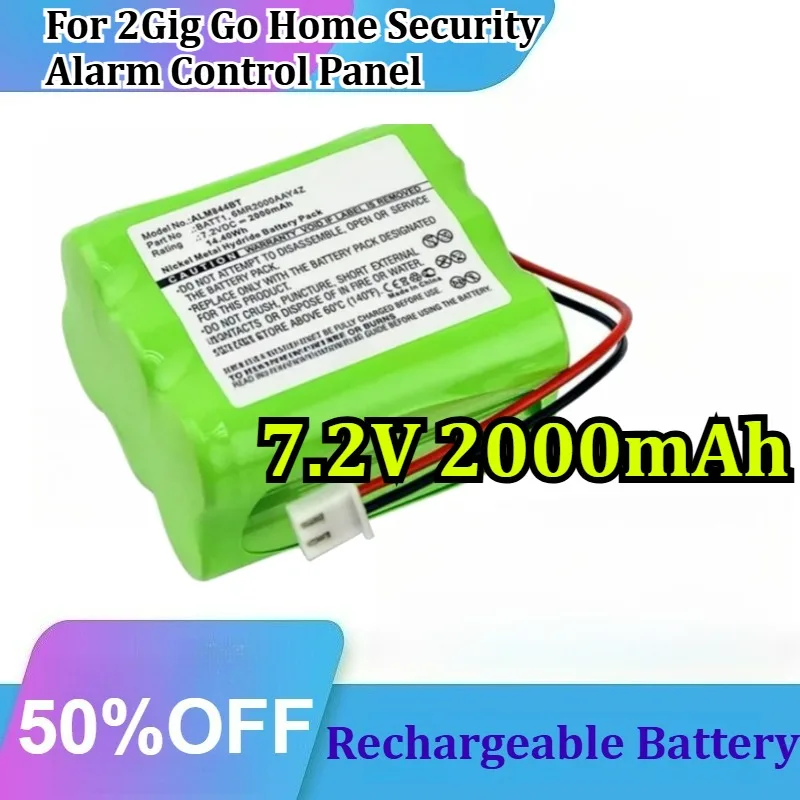 Home Security Battery Replacement - Für 2Gig Go Home Security Alarm