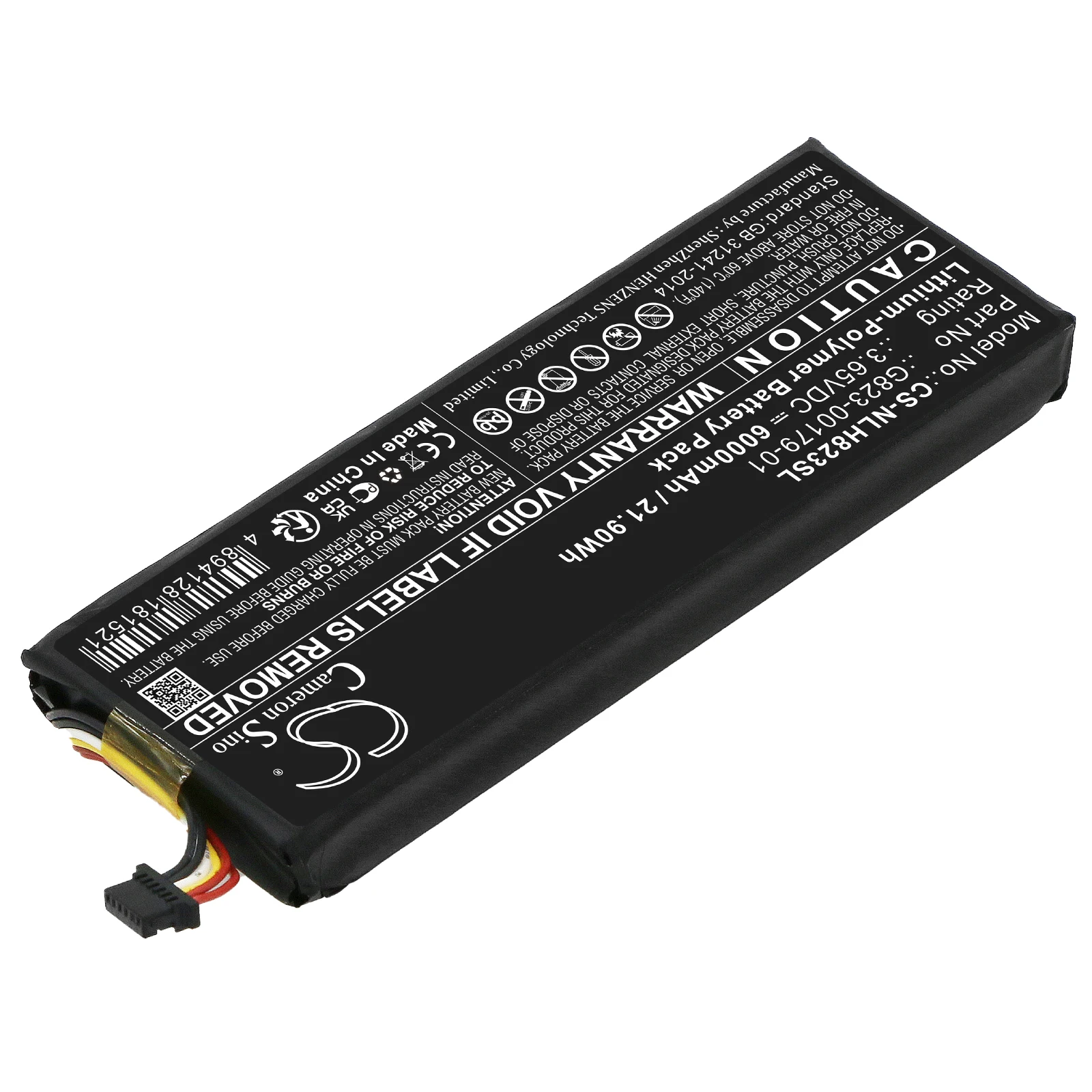 Home Security Battery Replacement - CameronSino Ersatz-Li-Polymer-Akku G823-00179-01 GS25 für Nest