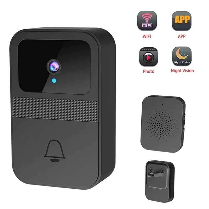 Home Security Front Door Camera - Türklingel mit Kamera, Foto, WLAN-Türklingel, Video-Türspion