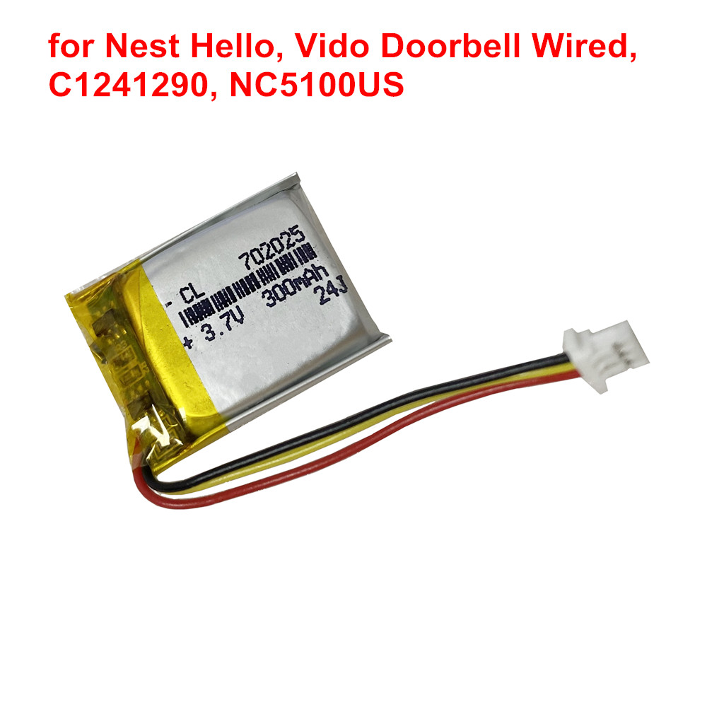3,7V 300mAh Ersatz-Akku für He – Home Security Battery Replacement Bewertung und Preis